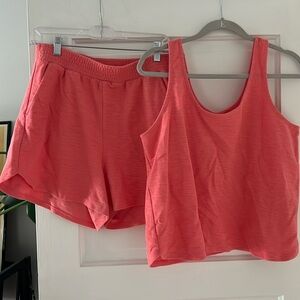Old navy terry cloth two piece short/tank set